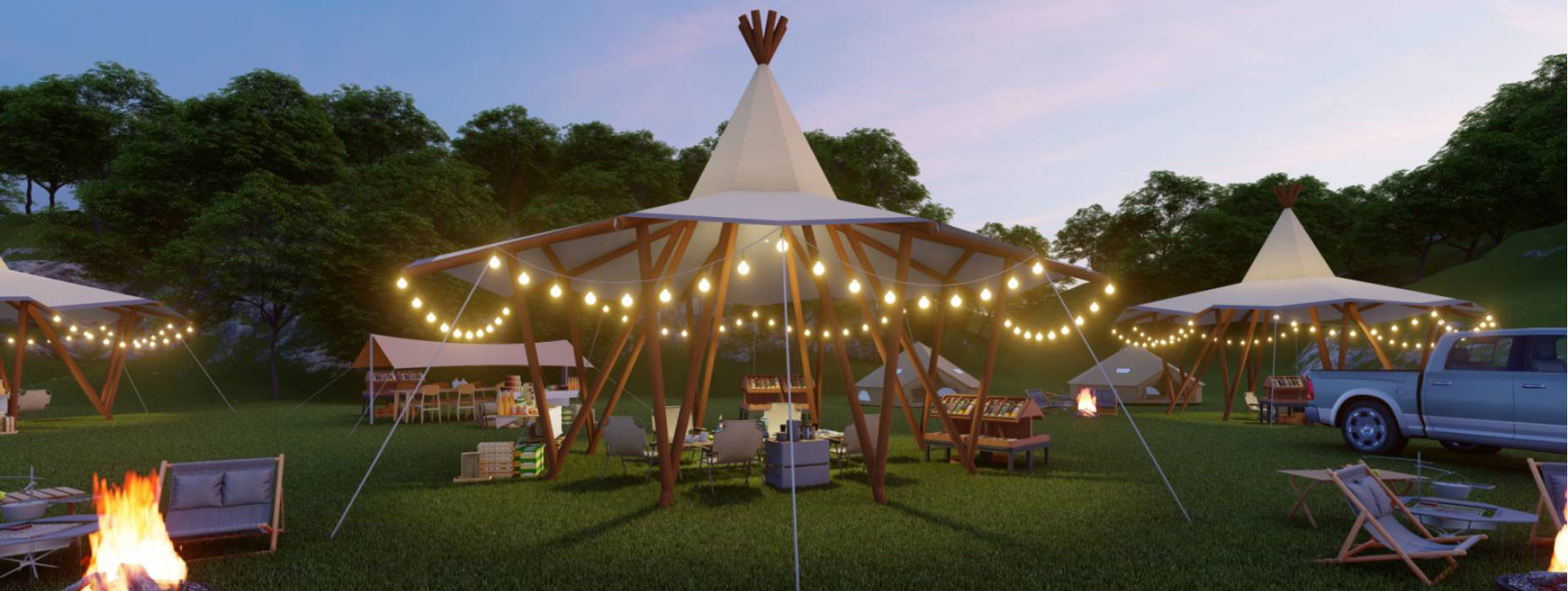 下花园区露营帐篷酒店厂家